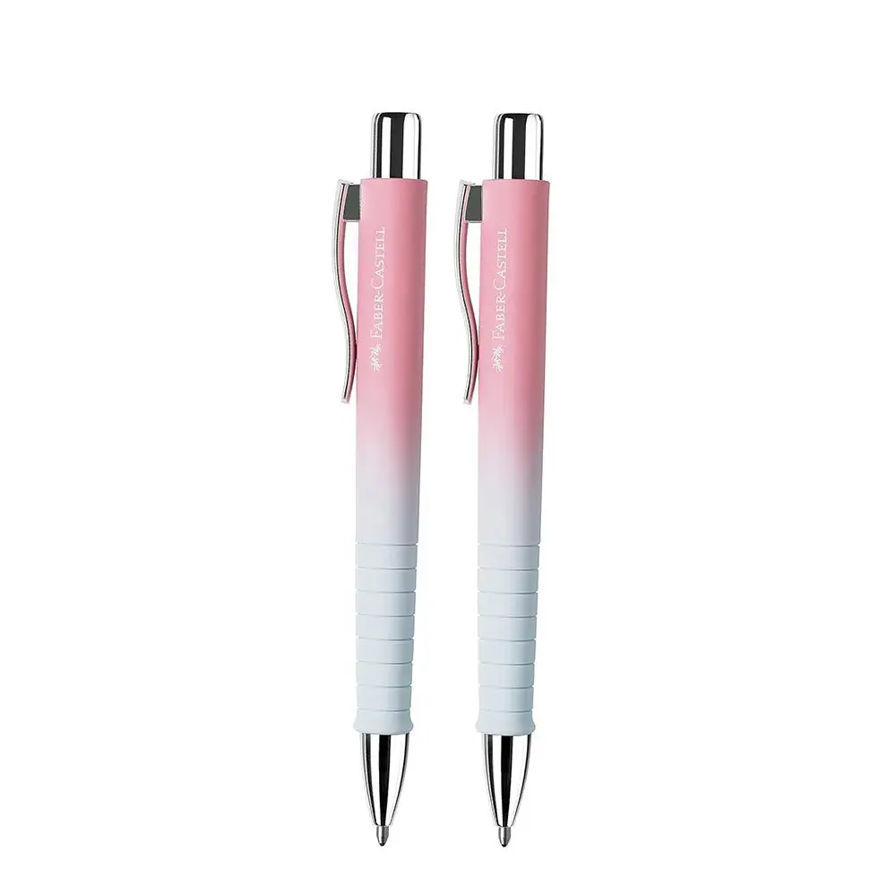 Ручка кулькова Faber-Castell Poly Ball Urban Sunset, корпус сіро-рожевий 241108 — фото 2