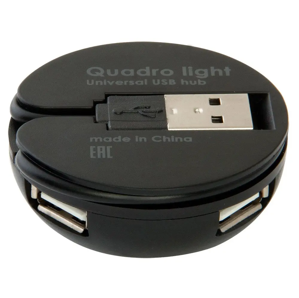 USB Hub Defender 4port USB Quadro Light 2.0 83201 — фото 3