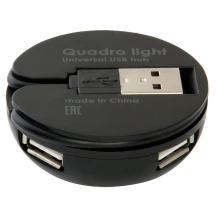 USB Hub Defender 4port USB Quadro Light 2.0 83201 — фото 3