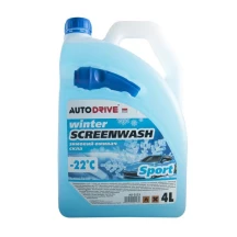Зимовий омивач скла (-22,С) 4 л,Auto Drive Winter Screenwash AD0124.0123..0122