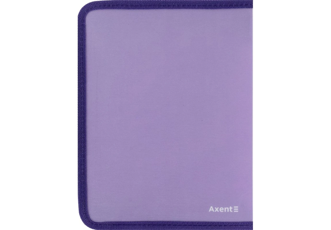 Папка Axent A5+ об'ємна, на блискавці, пластик, Lavender-4 1805-39-А