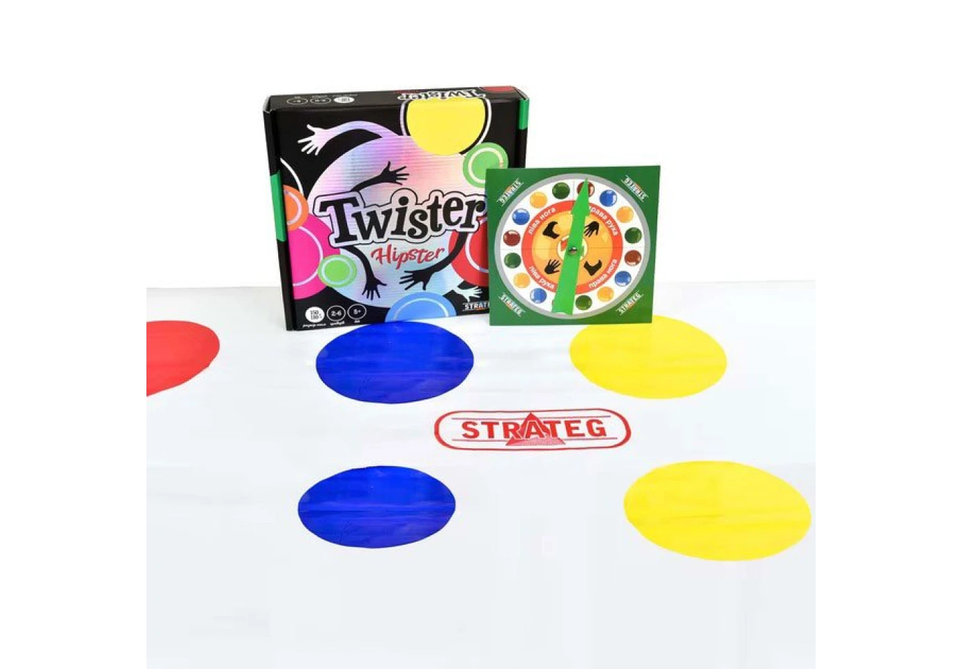 Гра Strateg "Twister - hipster" розважальна 5+ 30628