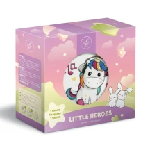 Набір дитячої посуди Limited Edition Unicorn (тарілка 18 см+ миска 15 см +чашка 230 мл) C723 — фото 2