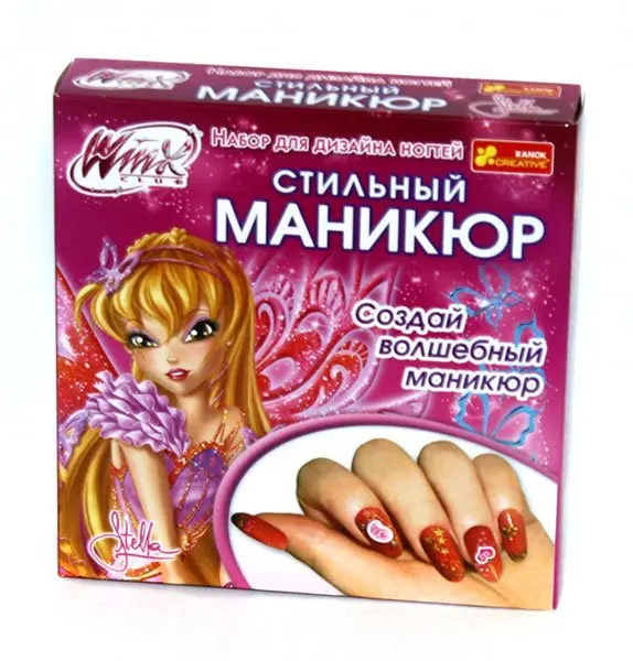 Набір для дизайну нігтів Ranok "Стильний манікюр", асорті, 8+ 12100494-7У — фото 2