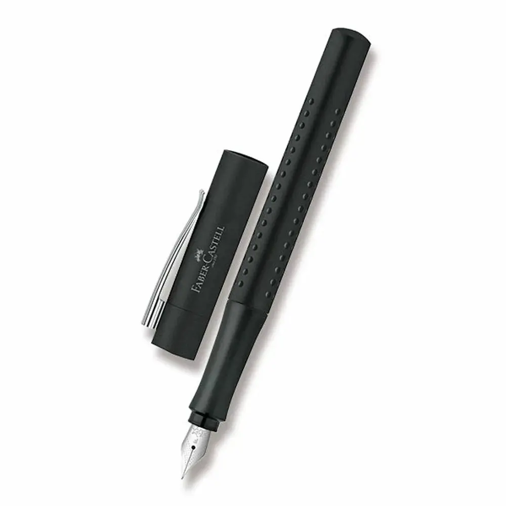 Ручка Faber-Castell перьевая Grip 2011, черная 140908 — фото 3