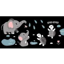 Книжка-картонка "Моя контрастная книжка. Зверюшки" Ranok А1703001У — фото 4