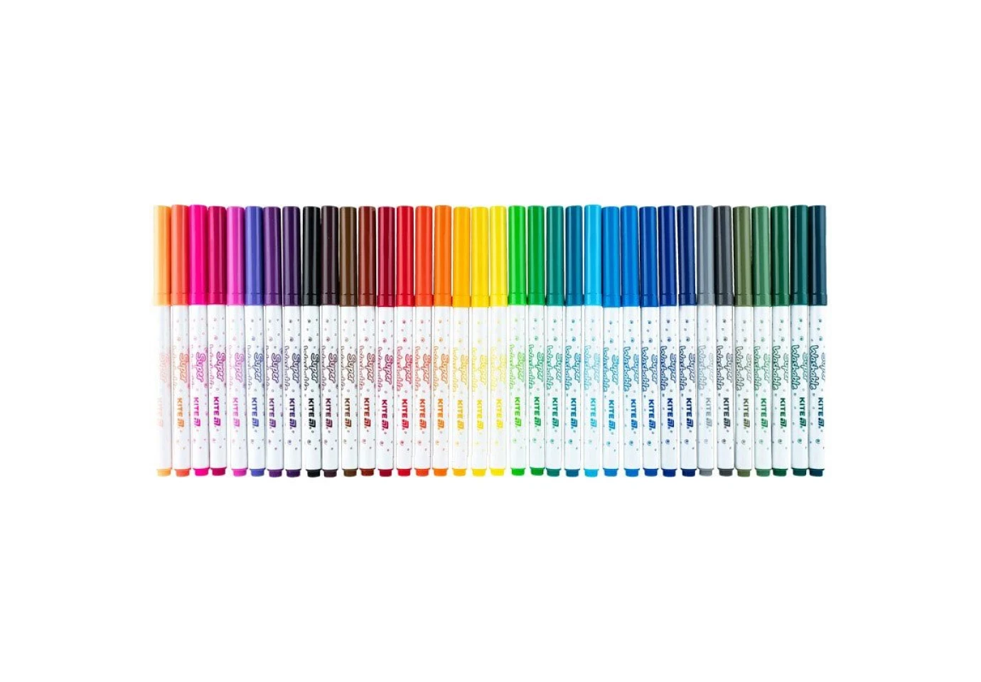 Фломастеры Kite "Creative Superwashable", набор 36 штук K-1154