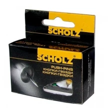 Кнопки - цвяшки Scholz кольорові‚ 30 штук, асорті 4841SCH — фото 2