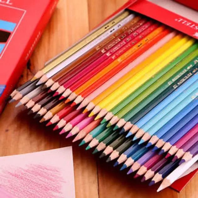 Олівці кольорові Faber-Castell 48 кольори "Замок і лицарі", картона коробка 120148 — фото 2