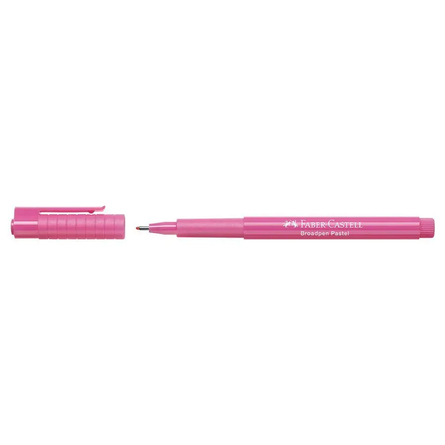 Ручка линер Faber-Castell Broadpen 0,8 мм, цвет Pastel пурпурный 155426 Ручка линер Faber-Castell Broadpen 0,8 мм, цвет Pastel пурпурный 155426 — фото 2