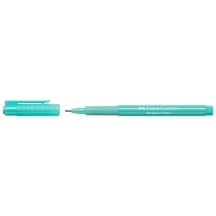Ручка лінер Faber-Castell Broadpen 0,8 мм, колір Pastel бірюзовий 155457 — фото 2