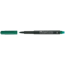 Маркер Faber-Castell перманентний OHP М 1‚0 мм зелений 152563 — фото 2