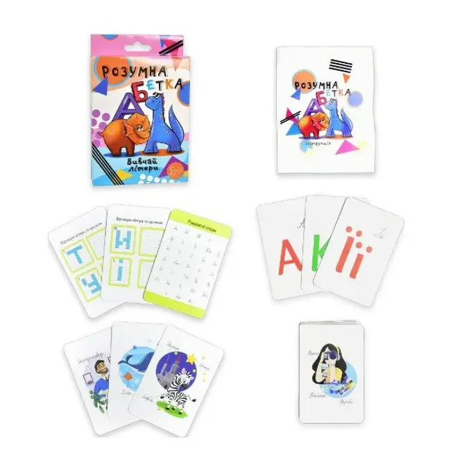Игра Strateg настольная 'Умная азбука" учебная 3+ 30273 Игра Strateg настольная 'Умная азбука" учебная 3+ 30273 — фото 2