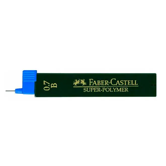 Грифель для механического карандаша Faber-Castell 0‚7 мм В в пенале 521701/OF/9127 — фото 2