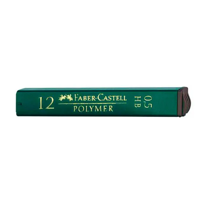 Грифель для механічного олівця Faber-Castell 0,5 мм HВ Super Polymer 120500 — фото 2