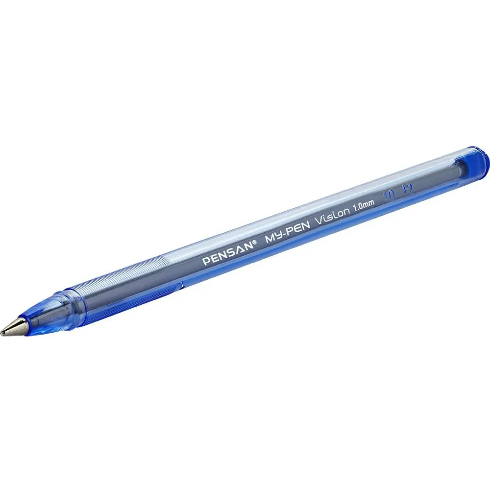 Ручка масляна Pensan My-Pen 1.0 мм синя 2210/25-Blue — фото 2
