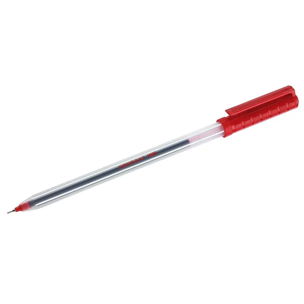Масляная ручка Pensan 1005 0,7 мм красная 1005-Red — фото 4