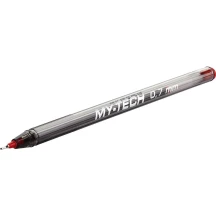 Масляная ручка Pensan My-Tech 0,7 мм красная 2240/25-Red — фото 2