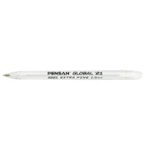 Ручка масляна Pensan Global 0,5 мм чорна 2221/12-Black — фото 3