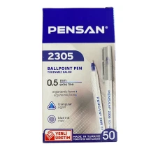 Масляная ручка Pensan 2305 0,5 мм синяя 2305/S50-Blue — фото 3