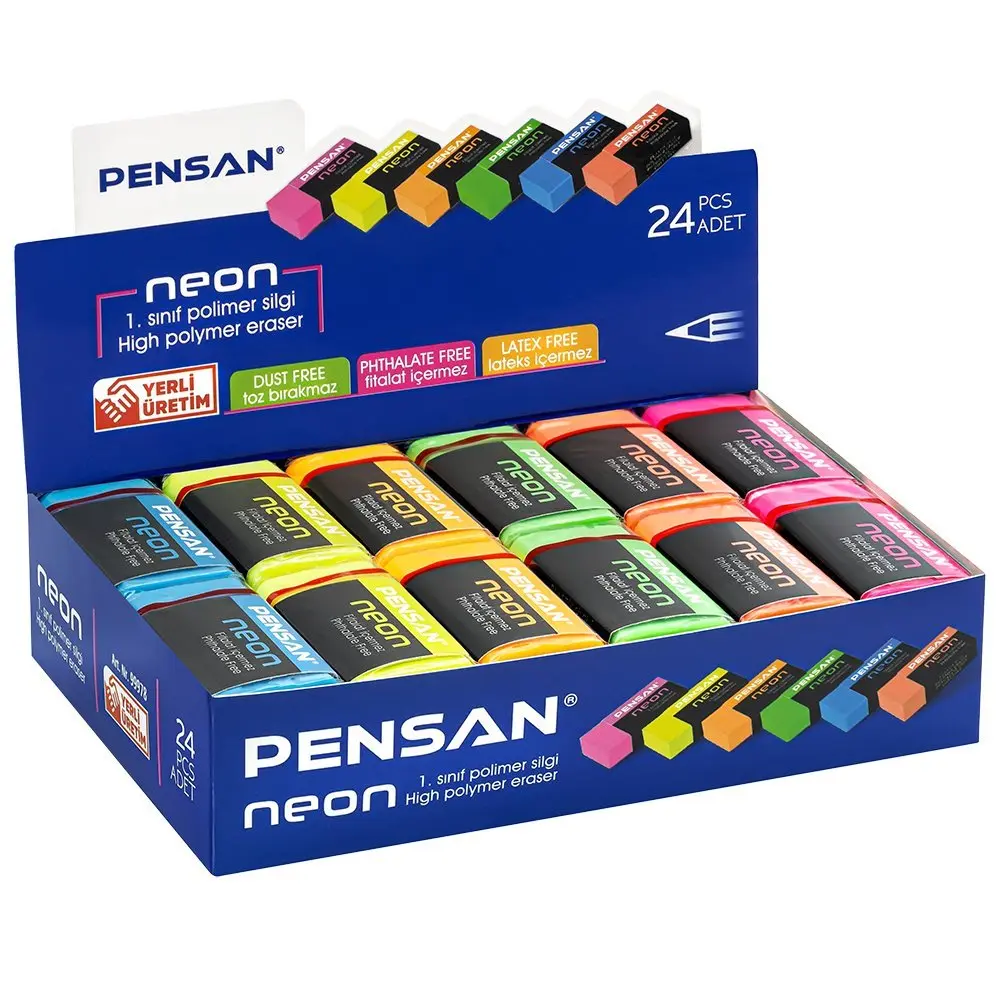 Гумка неонова Pensan Neon 99978 — фото 7
