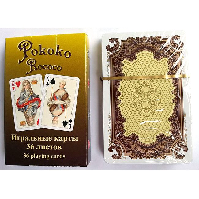 Карты игральные Piatnik Rococo 36 карт 1121 | Купить в Час-Пик