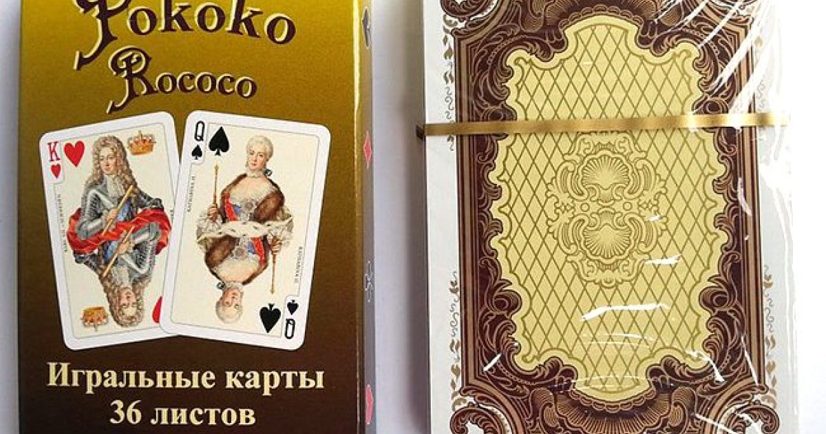 Карты игральные Piatnik Rococo 36 карт 1121 | Купить в Час-Пик