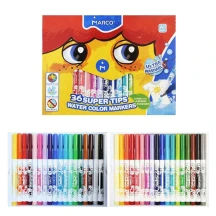 Фломастеры Marco Super Washable 36 цветов Jumbo 1632-36CB