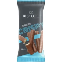 Печиво здобне пісочно-відсадне "Стікс з кокосом" 110г Biscotti 634