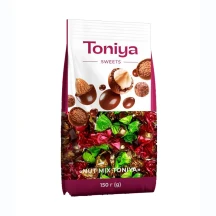 Цукерки - драже Мікс горішків" 150 г Toniya