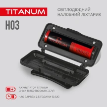 Ліхтар налобний Titanum світлодіодний 180 Lm 6500 K TLF-H03 — фото 8