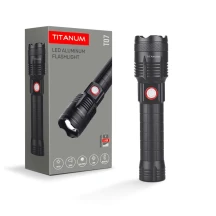 Ліхтар Titanum ручний світлодіодний 700 LM 6500 K, алюмінієвий TLF-T07 — фото 2