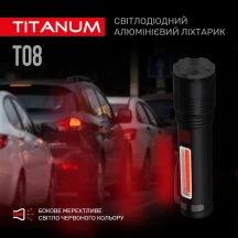 Ліхтар ручний Titanum світлодіодний 700 Lm 6500 K, алюмінієвий TLF-T08 — фото 8