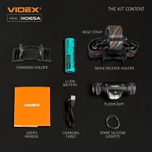 Ліхтар налобний Videx світлодіодний 1200Lm 5000K VLF-H065A — фото 26