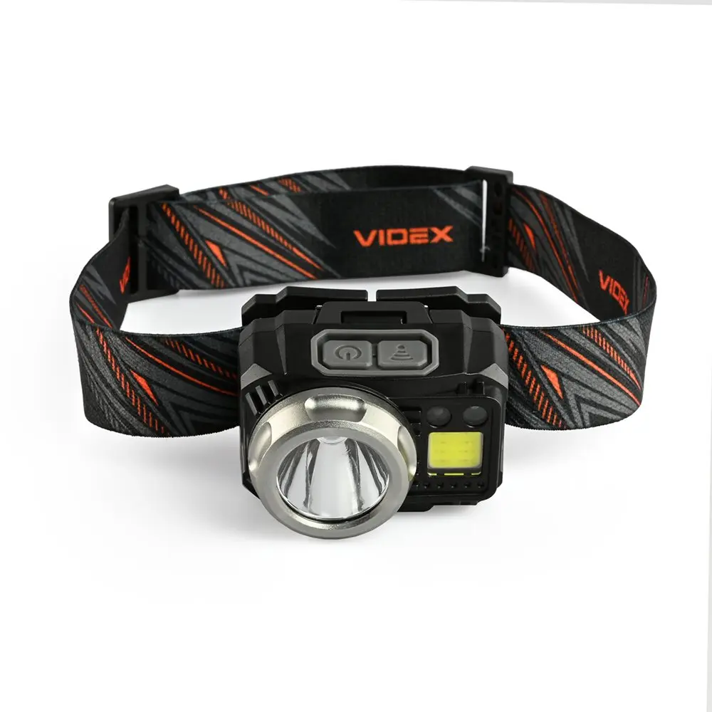 Ліхтар налобний Videx світлодіодний 500Lm 5000K VLF-H075C — фото 3