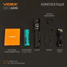 Ліхтар ручний Videx світлодіодний 4000Lm 6500K VLF-A406 — фото 12