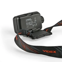 Ліхтар налобний з червоним світлом Videx світлодіодний 600Lm 5000K VLF-H189 — фото 4