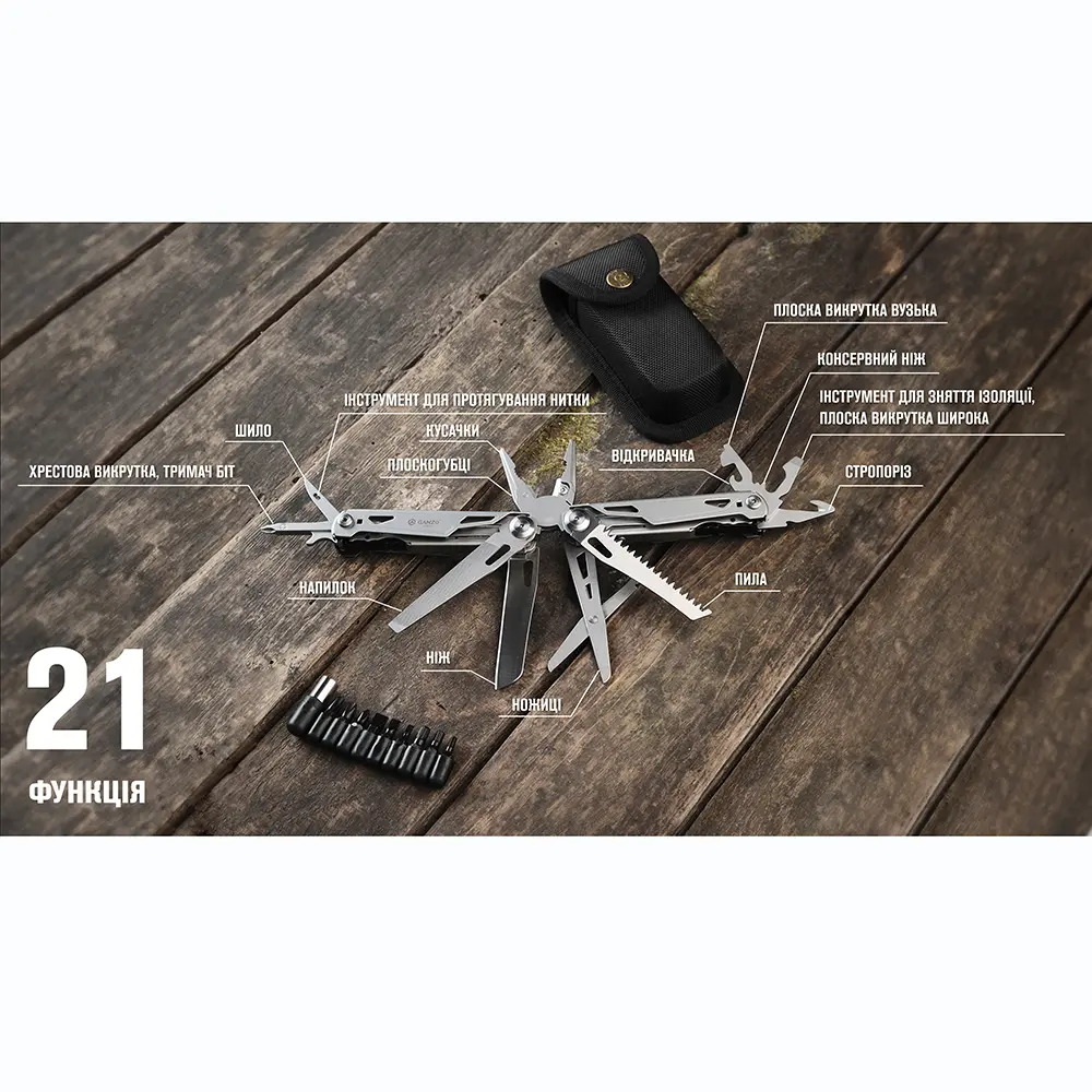Мультитул Multi Tool Ganzo G303 — фото 9