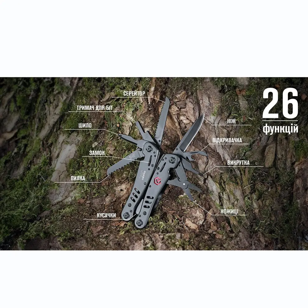 Мультитул Multi Tool Ganzo G302-B — фото 8