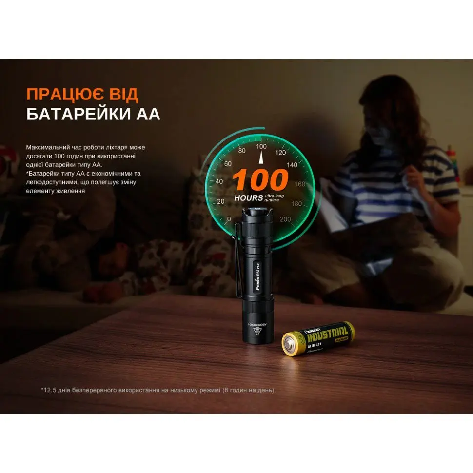 Ліхтар ручний Fenix E12 V3.0 — фото 12
