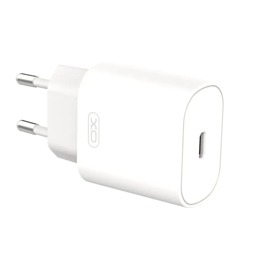Сетевое зарядное устройство XD PD Single port 1x USB-C, 20W/3.0A XO L91-20W 152882