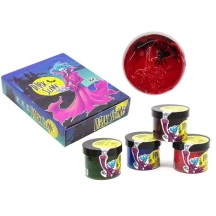 Набор для творчества  Strateg "Dark slime с декором", 100 г в банке 8+ 71829