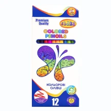Карандаши цветные Class Premium 12 цветов, шестигранные 1612/3C