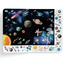 Віммельбух книга - картонка "Великий віммельбух. Космос" Crystal Book — фото 2