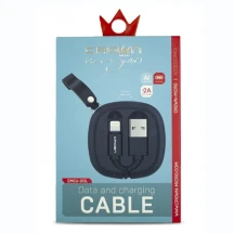 Кабель Crown USB 2.0A - Lightning 0,9 м CMCU-013L
