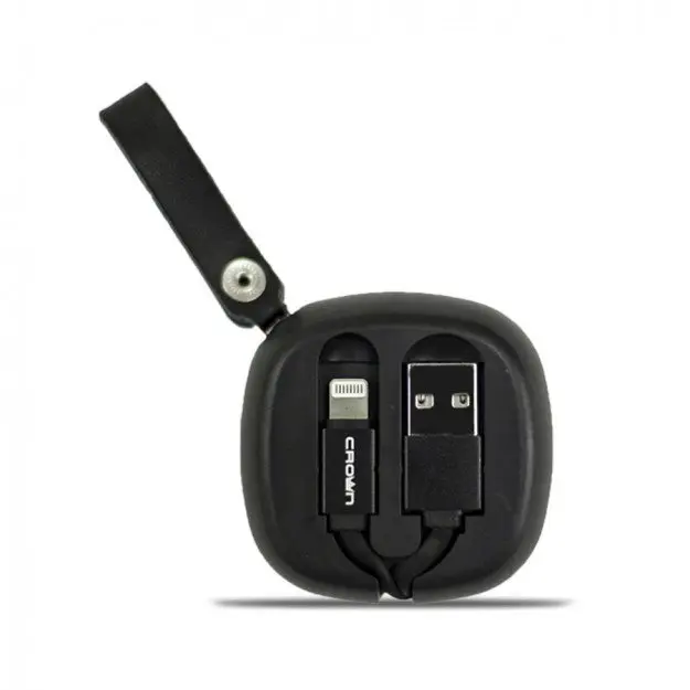 Кабель Crown USB 2.0A - Lightning 0,9 м CMCU-013L Кабель Crown USB 2.0A - Lightning 0,9 м CMCU-013L — фото 2