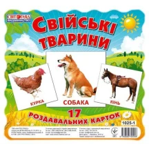 Картки-міні Ranok 17 роздавальник карток, тематика - асорті 13107002У...