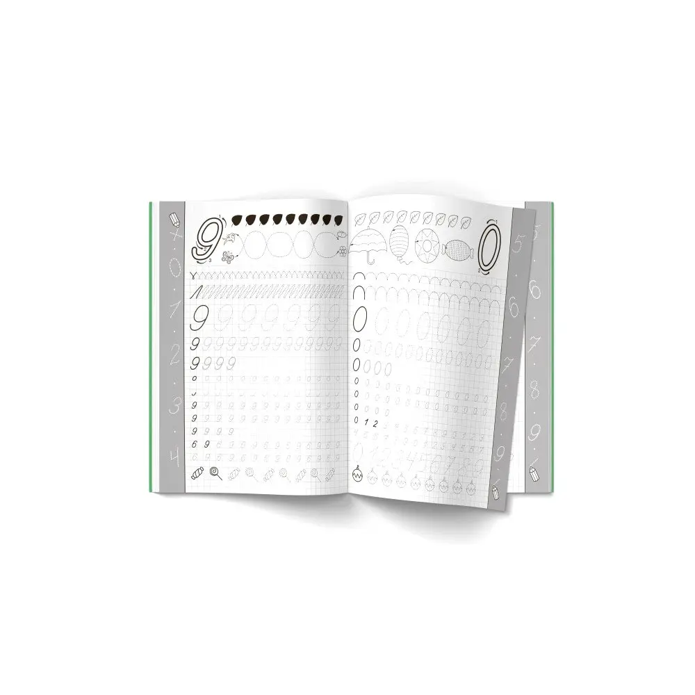 Прописи "Математика. Вчимося писати цифри" Crystal Book — фото 3