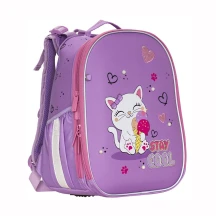 Ранец школьный mini 35 х 27 х 16 см "Cool Kitten" 2 отделения, полиэстер, разноцветный Class 2501C