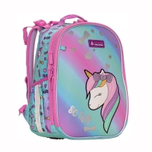 Ранець шкільний mini, 35 х 27 х 16 см "Cute Unicorn" 2 відділення, поліестер, різнокольоровий Class 2505C